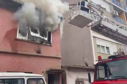Antalya'da ev yangını