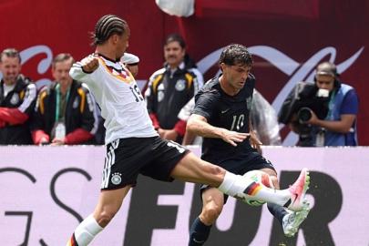 Sane attı, Almanya hazırlık maçında ABD'yi devirdi!