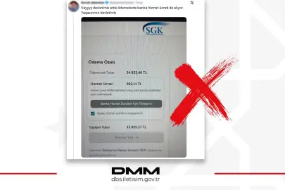 SGK ödemelerinde “banka ücreti alınıyor” iddiası asılsız!