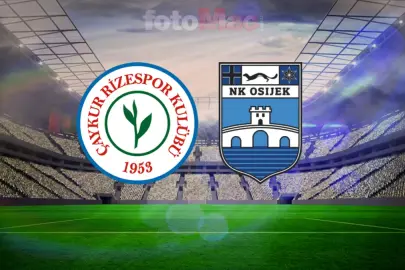 Çaykur Rizespor-Osijek maçı ne zaman? Saat kaçta ve hangi kanalda?